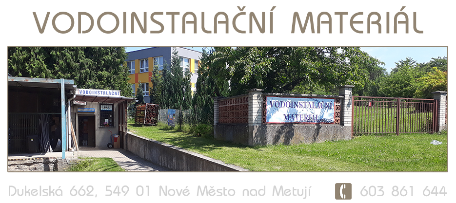 vodoinstalační materiál Nové město